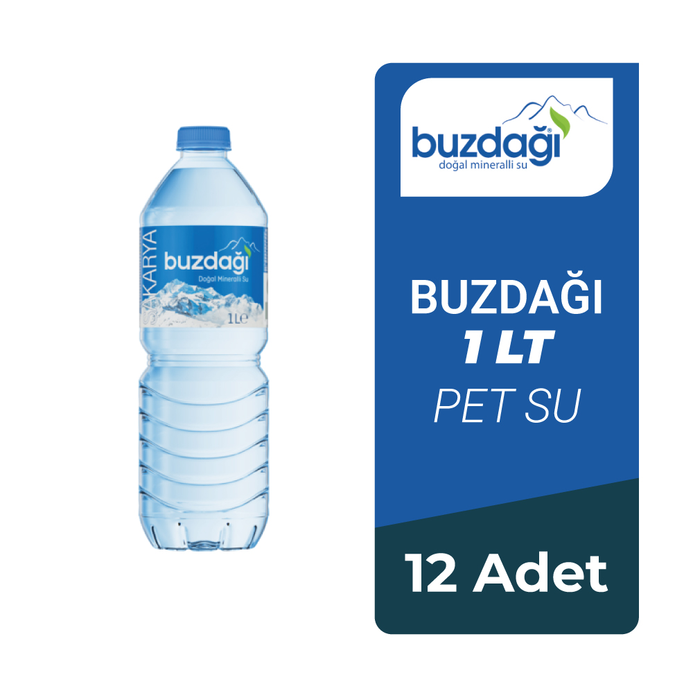 BUZDAĞI 1 LT PET (12'Lİ)