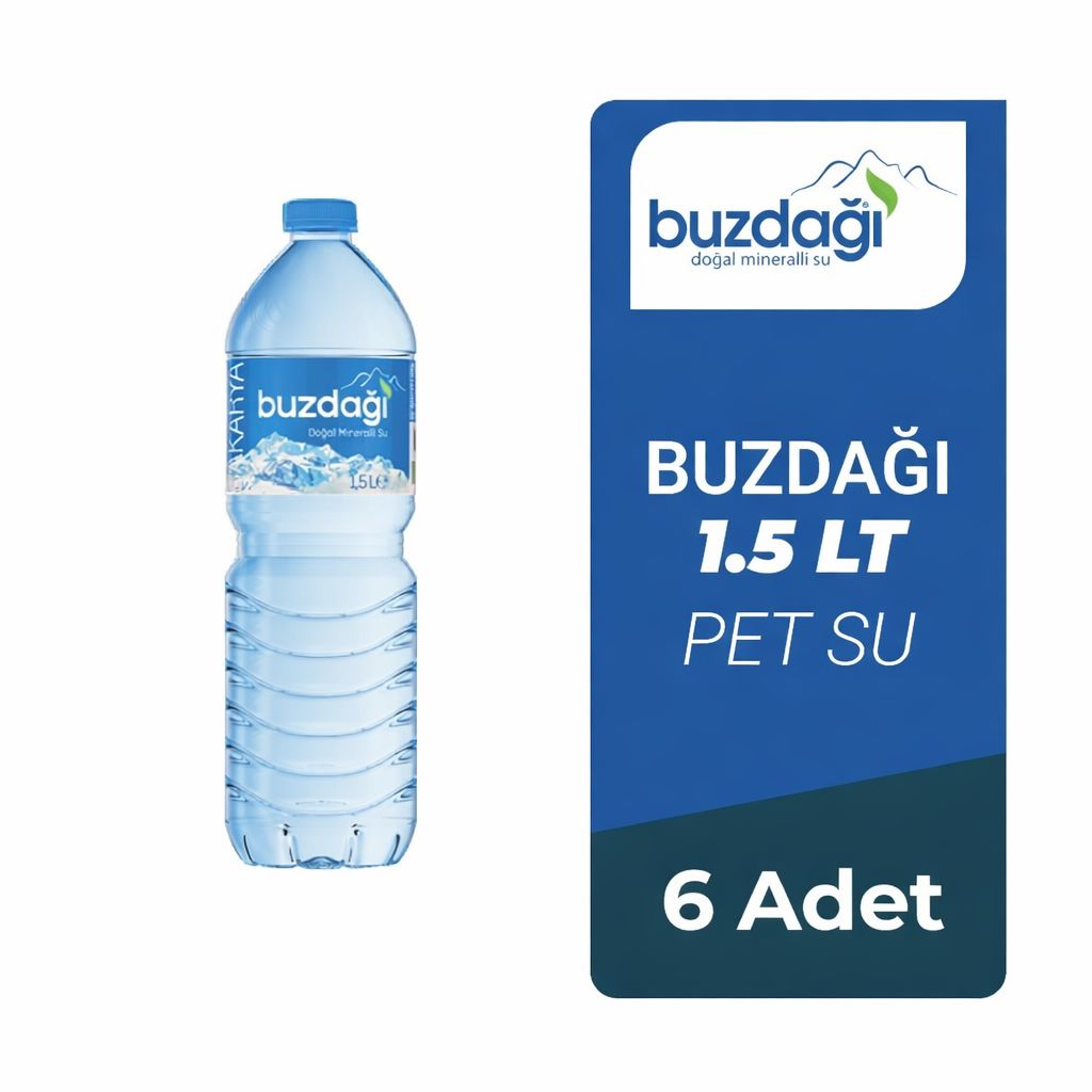 BUZDAĞI 1.5 LT PET (6'LI)