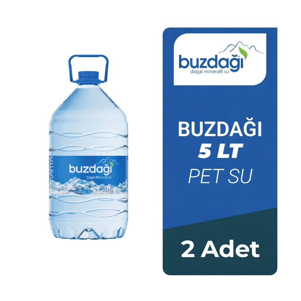 BUZDAĞI 5 LT PET (2'Lİ)